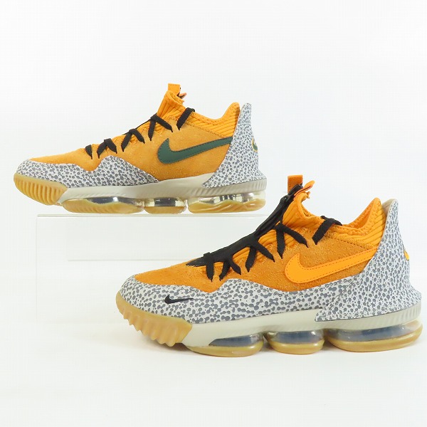 実際に弊社で買取させて頂いた【未使用】NIKE×atmos/ナイキ×アトモス LEBRON 16 LOW AC SAFARI/レブロン16 サファリ CD9471-800/25.5の画像 3枚目
