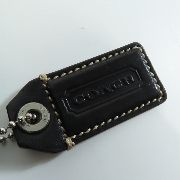 実際に弊社で買取させて頂いたCOACH/コーチ フラップ レザー ショルダーバッグ メッセンジャーバッグ 5A06の画像 9枚目