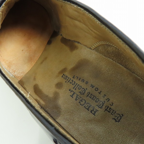 実際に弊社で買取させて頂いたREGAL/リーガル EAST COAST COLLECTION/タッセルローファー 2244/24.5EEの画像 8枚目