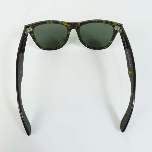 実際に弊社で買取させて頂いたRay-Ban/レイバン WAYFARER/ウェイファーラーサングラス/アイウェア RB2140-A 902の画像 3枚目