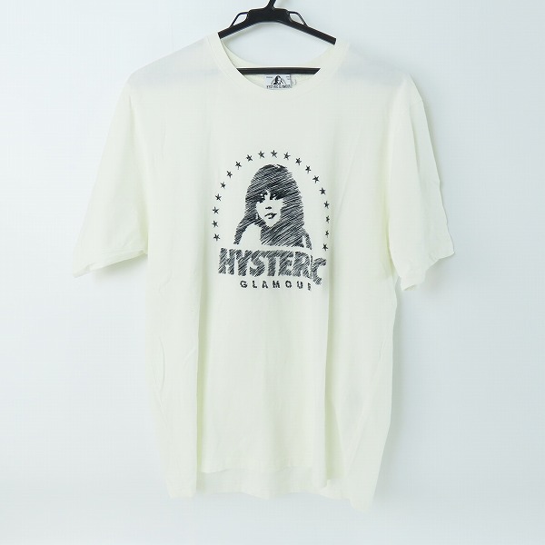 実際に弊社で買取させて頂いたHYSTERIC GLAMOUR/ヒステリックグラマー STAR CIRCLE WOMAN 半袖 刺繍 Tシャツ 02191CT01/L