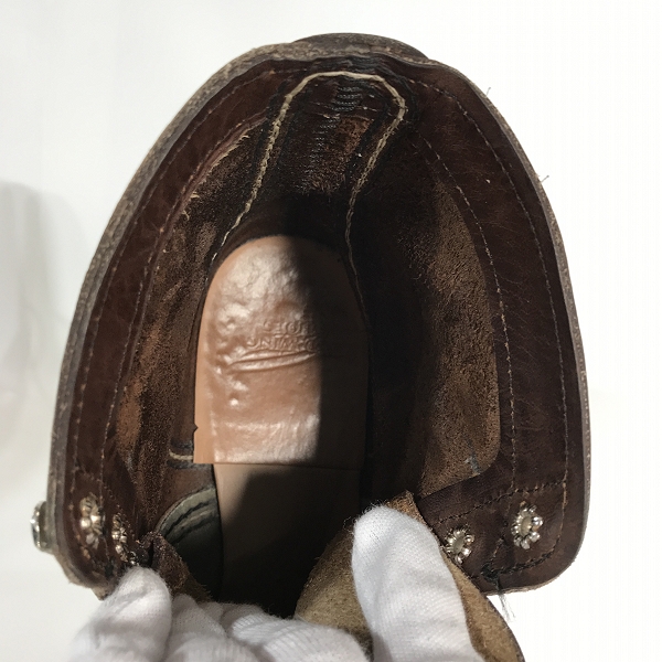 実際に弊社で買取させて頂いたRED WING/レッドウィング IRON RANGER/アイアン レンジャー ワークブーツ 8111/7.5の画像 4枚目