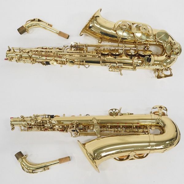 実際に弊社で買取させて頂いた★YANAGISAWA/ヤナギサワ A-400 アルトサックス 彫刻無し ゴールド ハードケース付 の画像 1枚目