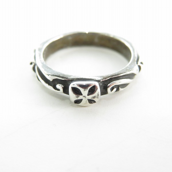 実際に弊社で買取させて頂いたBill Wall Leather/BWL/ビルウォールレザー R202 Thin クロスリング/6.5号の画像 1枚目