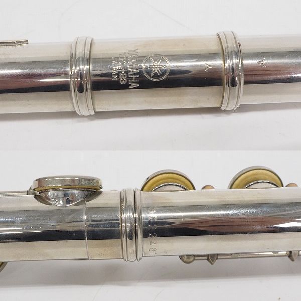 実際に弊社で買取させて頂いたYAMAHA/ヤマハ YFL-23/YFL23 フルート Eメカ付き ハードケース付 の画像 3枚目