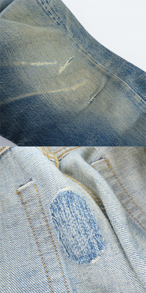 実際に弊社で買取させて頂いたLevis/リーバイス 501 ヴィンテージ 66前期 刻印6 スモールe ボタンフライ デニムパンツの画像 7枚目