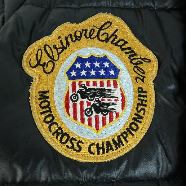 実際に弊社で買取させて頂いたTHE REAL McCOY'S/ザリアルマッコイズ フライトジャケット 中綿ジャケット ブラック/Mの画像 4枚目