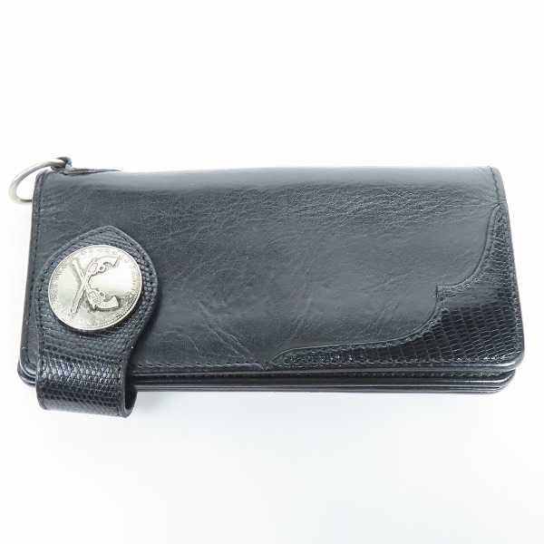 実際に弊社で買取させて頂いたroar/ロアー 二丁拳銃 クロスガンズコンチョ ウォレット