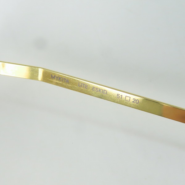 実際に弊社で買取させて頂いたMYKITA/マイキータ LITE ESKID 眼鏡 メガネフレーム/アイウェアの画像 7枚目