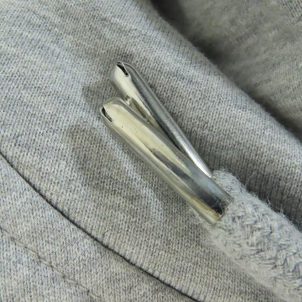 実際に弊社で買取させて頂いたDIESEL/ディーゼル パーカー グレー Lの画像 7枚目