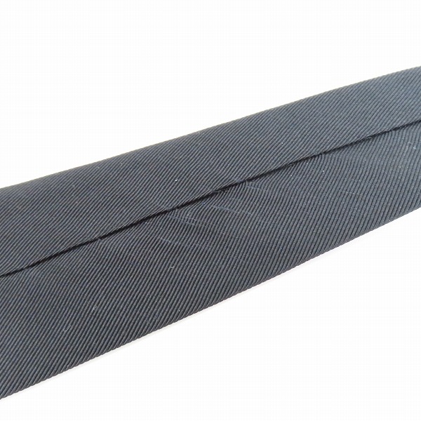 実際に弊社で買取させて頂いたGUCCI/グッチ シルク100%ネクタイ ブラックの画像 5枚目