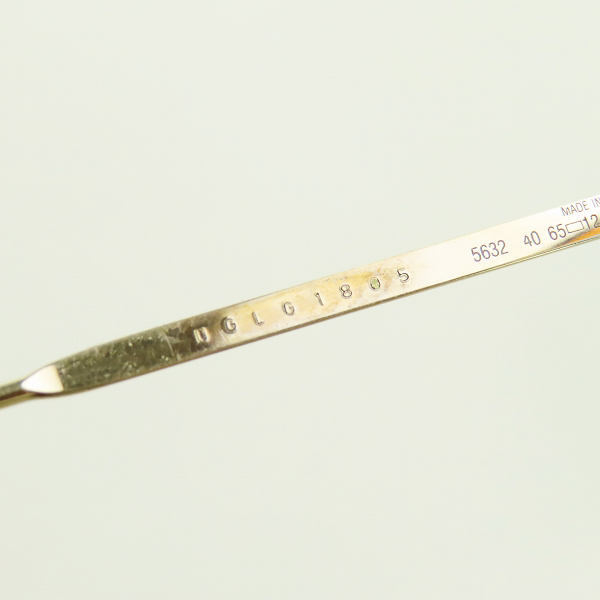 実際に弊社で買取させて頂いたPORSCHE DESIGN/ポルシェデザイン CARRERA/カレラ サングラス/アイウェア 5632の画像 6枚目