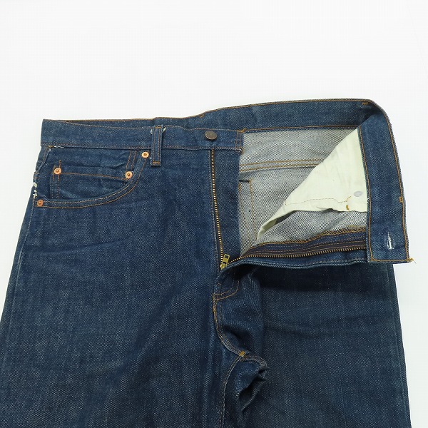 実際に弊社で買取させて頂いたLEVIS/リーバイス 517-0217 ビッグE 刻印8 デニムパンツ/ヴィンテージ/タロンジップ W34L32の画像 2枚目
