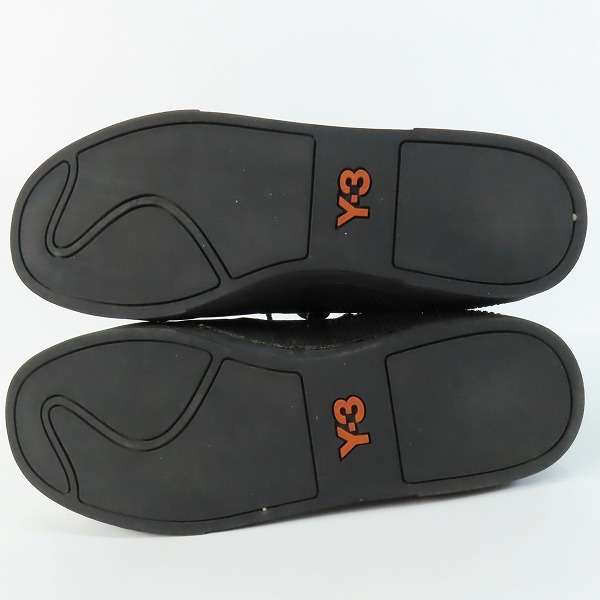 実際に弊社で買取させて頂いたY-3/ワイスリー ヨウジヤマモト RYDGE スニーカー ブラック/UK9.5の画像 2枚目