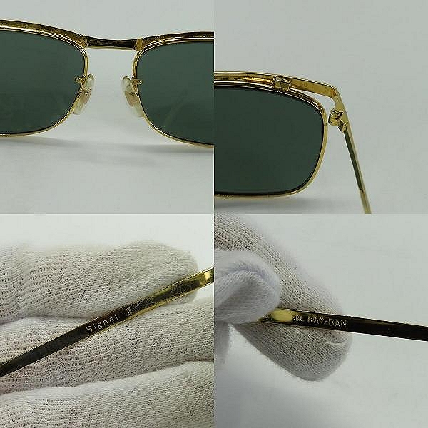実際に弊社で買取させて頂いたRay-Ban/レイバン B&L Signet Ⅱ サングラス アイウェア ヴィンテージの画像 4枚目