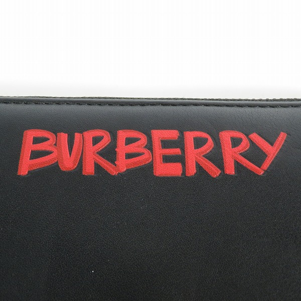 実際に弊社で買取させて頂いたBURBERRY/バーバリー グラフィティ プリント ロングウォレット/長財布の画像 3枚目