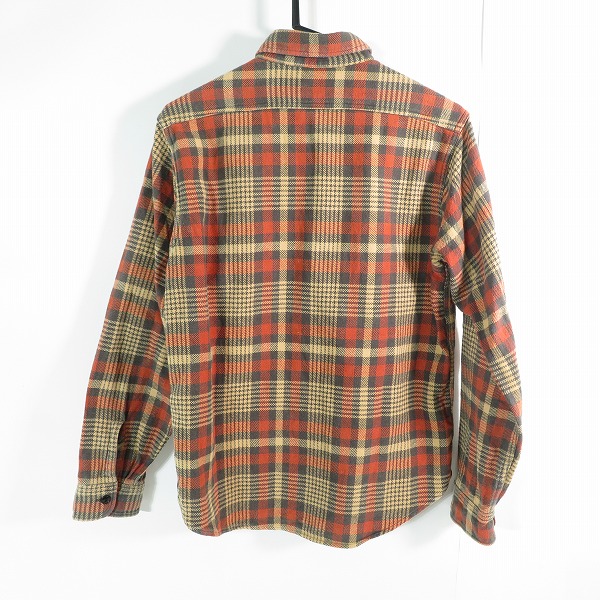実際に弊社で買取させて頂いたSUGAR CANE/シュガーケーン TWILL CHECK L/S WORK SHIRT 長袖シャツ SC26719/Mの画像 1枚目