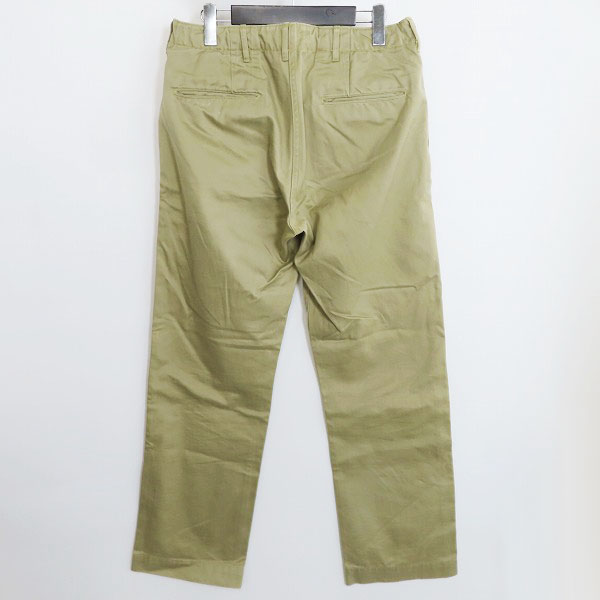 実際に弊社で買取させて頂いたBuzz Rickson's/バズリクソンズ チノパンツ/ワークパンツ BR40025 W32の画像 1枚目