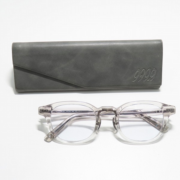 実際に弊社で買取させて頂いた999.9/フォーナインズ 眼鏡/メガネフレーム AP-31の画像 9枚目