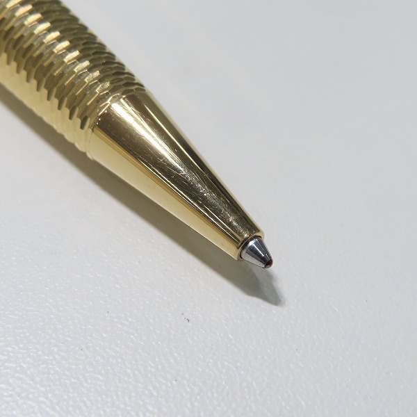 実際に弊社で買取させて頂いたMONT BLANC/モンブラン マイスターシュテュック ジオメトリー ソリテール ボールペン シャンパンゴールド の画像 6枚目