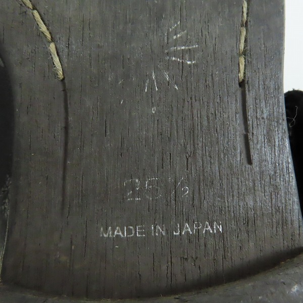 実際に弊社で買取させて頂いたMIHARAYASUHIRO/ミハラヤスヒロ レースアップ レザーブーツ/25.5の画像 5枚目