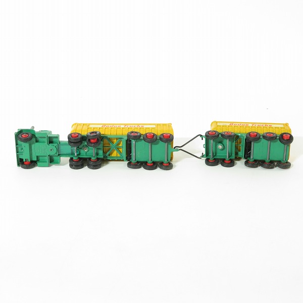 実際に弊社で買取させて頂いたMATCHBOX/マルチボックス K-16 KING SIZE DODGE TRACTOR WITH TWIN TIPPER/ダッジトラクター ミニカーの画像 5枚目