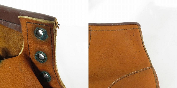 実際に弊社で買取させて頂いたRED WING/レッドウィング クラシックモックトゥ ブーツ 00875-3/7.5Eの画像 6枚目