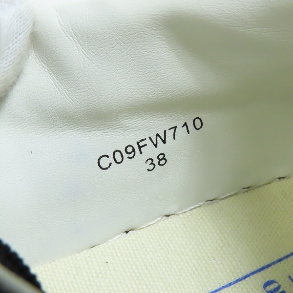 実際に弊社で買取させて頂いたMaison MIHARA YASUHIRO×atmos/メゾンミハラヤスヒロ×アトモス BLAKEY STAR スニーカー C09FW710/38の画像 5枚目