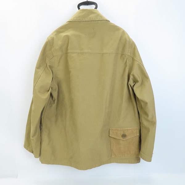 実際に弊社で買取させて頂いたTOMORROWLAND/トゥモローランド BLUE WORK コート Lの画像 1枚目