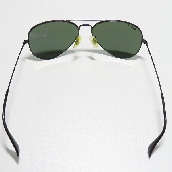 実際に弊社で買取させて頂いたRay-Ban/レイバン AVIATOR LARGE MEATAL アビエーター 偏光レンズ サングラス/アイウェア RB3025 002の画像 3枚目