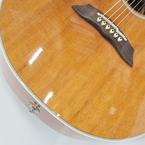 実際に弊社で買取させて頂いた★Takamine/タカミネ PTU108K N エレアコ/アコースティックギター/アコギ 2006年製 ハードケース付の画像 6枚目