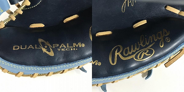 実際に弊社で買取させて頂いた【未使用】Rawlings/ローリングス ハイパーテックカラーシンク 右投げ 軟式用 捕手用/キャッチャーミット GR3HTC2AFの画像 6枚目