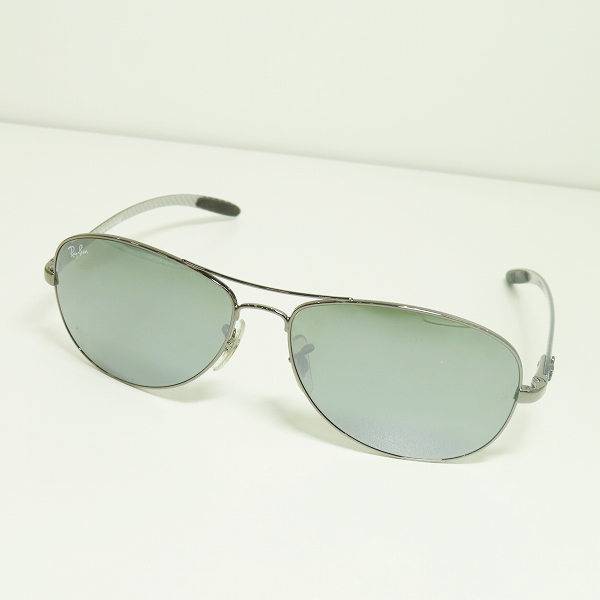 実際に弊社で買取させて頂いたRay-Ban/レイバン テック カーボンファイバー サングラス/RB8301 004/40