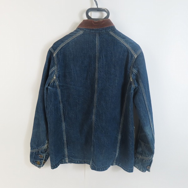 実際に弊社で買取させて頂いたEVISU/エヴィス LOT.1118 デニム カバーオール/38の画像 1枚目