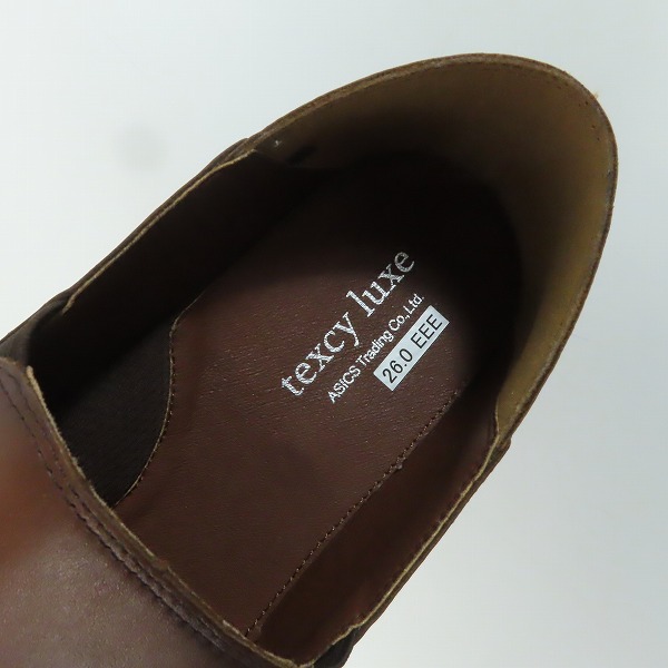 実際に弊社で買取させて頂いたTEXCY LUXE/テクシーリュクス ASICS/アシックス ビジネスシューズ 2点セットの画像 6枚目
