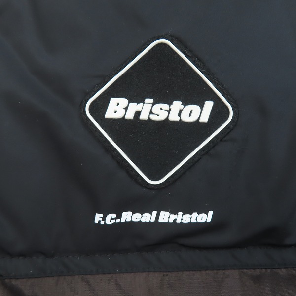 実際に弊社で買取させて頂いたF.C.Real Bristol/エフシーレアルブリストル 23AW STAND COLLAR DOWN JACKET/スタンドカラー ダウンジャケット FCRB-232030/Sの画像 4枚目