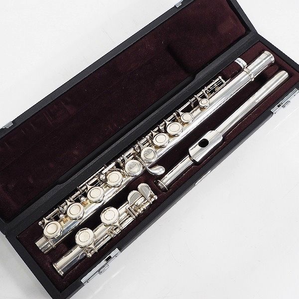 実際に弊社で買取させて頂いたYAMAHA/ヤマハ YFL-311/YFL311 フルート 頭部管銀製 Eメカ付 ハードケース付の画像 0枚目