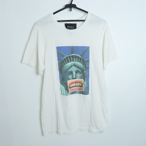 実際に弊社で買取させて頂いた@HEY_REILLY×MARC JACOBS プリントTシャツ USA製 ホワイト M