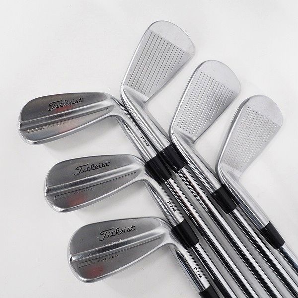 実際に弊社で買取させて頂いたTitleist/タイトリスト MB 714 FORGED/フォージド アイアン #5～9,Pw 6本セット Dynamic GOLD FLEX:S200の画像 3枚目