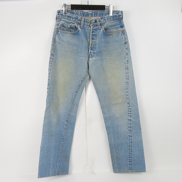 実際に弊社で買取させて頂いたLEVI'S/リーバイス 501 ボタン裏524/81年製 赤耳 スモールe デニムパンツ/W32L36