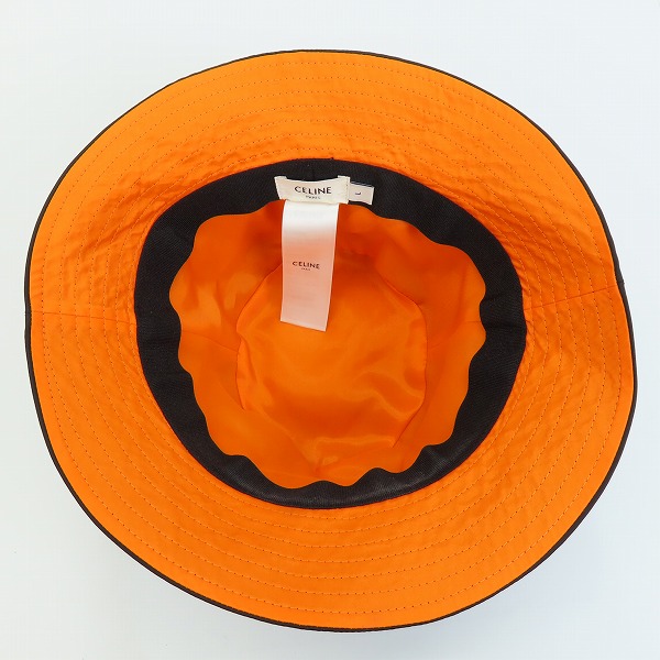 実際に弊社で買取させて頂いたCELINE/セリーヌ バケットハット キルティング の画像 4枚目