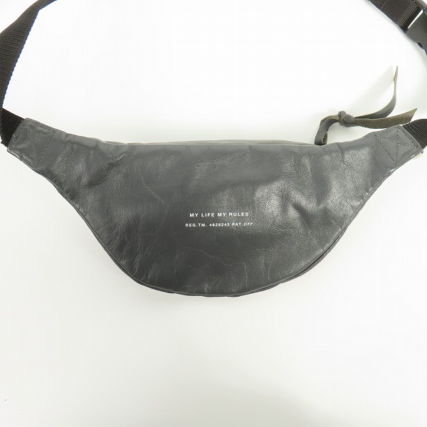 実際に弊社で買取させて頂いたCOOTIE/クーティー Leather Waist Pack ボディバッグ/ウエストバッグの画像 1枚目