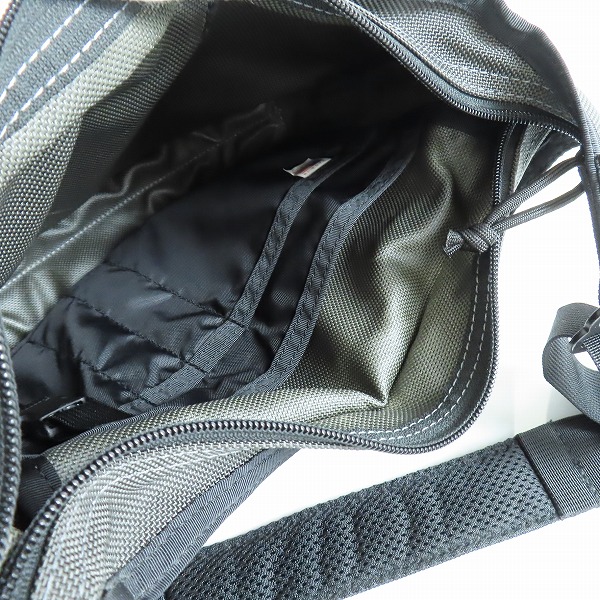 実際に弊社で買取させて頂いたBRIEFING/ブリーフィング DAYTRIPPER S/デイトリッパー ショルダーバッグ スチールグレーの画像 4枚目