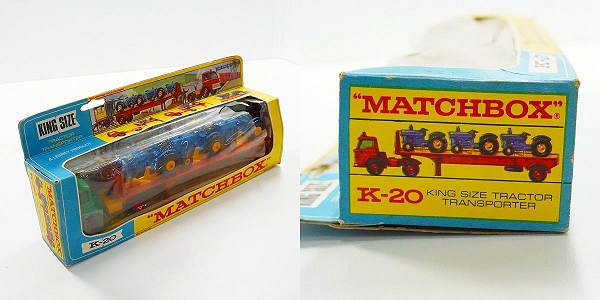 実際に弊社で買取させて頂いたMATCHBOX/マッチボックス K-20 KING SIZE TRACTOR TRANSPORTER/トラクタートランスポーター ミニカーの画像 9枚目