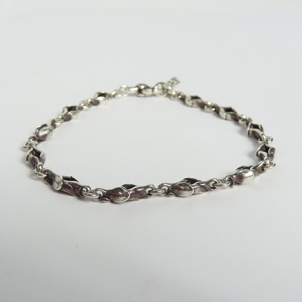 実際に弊社で買取させて頂いたBloody Mary/ブラッディマリー 火の粉 チェーンブレスレット/ガーネットの画像 1枚目