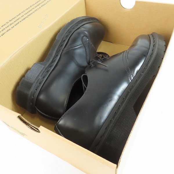 実際に弊社で買取させて頂いたDr.Martens/ドクターマーチン 1461 MONO 3EYE SHOE/3ホールブーツ1461/UK7の画像 8枚目