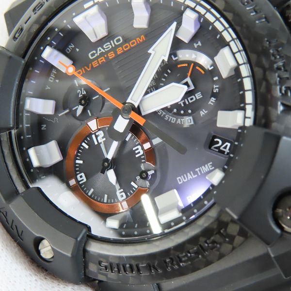 実際に弊社で買取させて頂いた【保証期間内】G-SHOCK/Gショック FROGMAN/フロッグマン Bluetooth ソーラー電波時計 GWF-A1000XC-1AJFの画像 6枚目