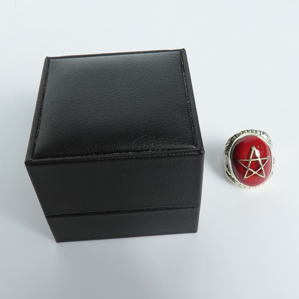 実際に弊社で買取させて頂いたALEX STREETER/アレックスストリーター エンジェルハート リング レッド/13号の画像 9枚目