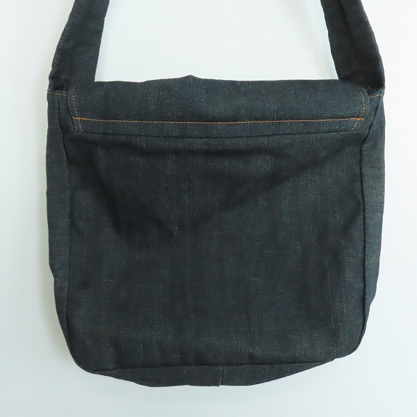 実際に弊社で買取させて頂いたEVISU/エヴィス デニム カモメ プリント メッセンジャー/ショルダーバッグの画像 1枚目