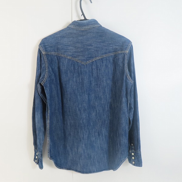 実際に弊社で買取させて頂いたJoe McCOY/ジョーマッコイ THE REAL McCOY'S/リアルマッコイズ デニムシャツ Lot105/15の画像 1枚目